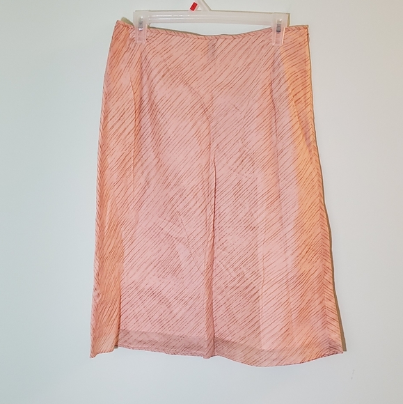 J. Crew Peach Pink Pencil Silhouette Skirt - Picture 3 of 8